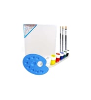 Elif İş Eğitim Resim Tuvalli Boyama Başlangıç Seti 25x35 Cm Tv.s