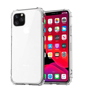 Apple iPhone 12 Mini Uyumlu Kılıf Zore Nitro Anti Shock Silikon (Renksiz)