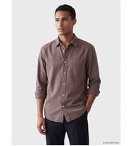 LCW Vision Mürdüm Regular Fit Gabardin Erkek Gömlek