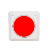 Slim Flat kare Sıva üstü Led Havuz Aydınlatma Ampülü lamba Kırmızı 230mm x H33mm 30W