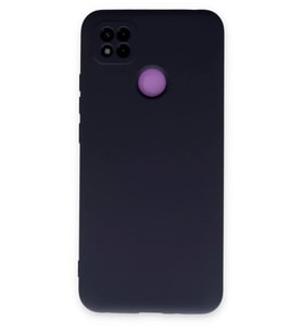 Newface Xiaomi Redmi 9C Kılıf Nano içi Kadife Silikon - Lacivert