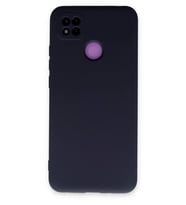 Newface Xiaomi Redmi 9C Kılıf Nano içi Kadife Silikon - Lacivert