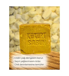 Kükürt Sabunu Cilt Temizliği