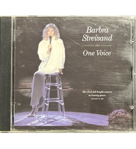 (Plak Değildir CD dir) CD Barbra Streisand One Voice CD (Karışık)