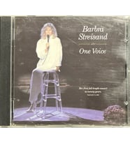 (Plak Değildir CD dir) CD Barbra Streisand One Voice CD (Karışık)