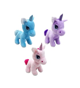 Peluş Pony At 32 Cm - Mavi Su Dünyası