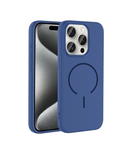 Apple iPhone 15 Pro Kılıf M-safe Şarj Özellikli Zore Meta Kapak