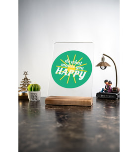 Ev Happy Arkadaşa, Eşya, Ürünler, Masa Dekoratif Ahşap Obje