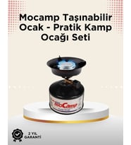Dayanıklı, Paslanmaz ve Yüksek Isı Dayanımlı Kamp Ocağı – Uzun Süreli Kullanım İçin