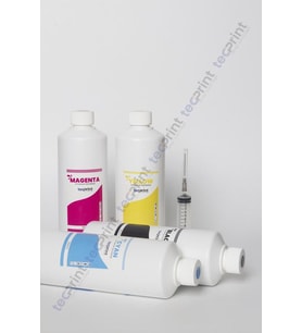 TECPRİNT Epson Uyumlu L300  500 ML  Muadil Mürekkep Seti+Enjektör+Eldiven
