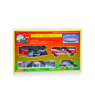 Pasifik Toys Western Express 12 Parça Işıklı Ve Sesli 3Lü Tren Seti 7019
