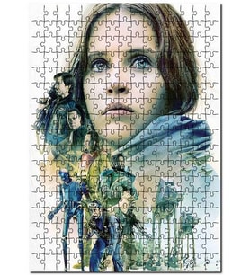 Cakapuzzle Yıldız Savaşları Hikayesi Puzzle Yapboz MDF (Ahşap) (120 Parça)