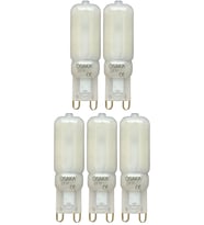 (5 Adet) Osaka Buzlu 5W Beyaz Işık (6500K) G9 Duylu Led Kapsül Ampul