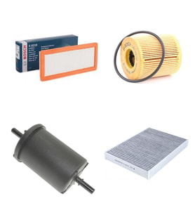Bosch Filtre Bakım Seti Citroen C5 III  1.6 THP 156 Beygir 2009+ Hava + Yağ F + Yakıt F. + Polen Bosch
