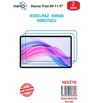 Honor Pad X9 11.5" İçin Nano Ekran Koruyucu 9h Esnek 2 ADET