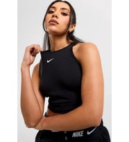 Nike Nsw Tank Top Gls  Dar Kesim Kadın Crop Siyah Tişört  