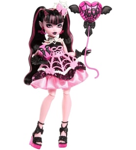 Monster Hi̇gh Havalı Doğum Günü Seri̇si̇ Draculaura JBG74 (Çok Renkli)
