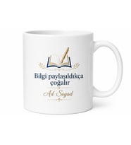 Toplu İsimli Kupa Bardak Seminer Hatırası Özel Baskılı Hediye