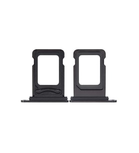iPhone 14 Pro Max Uyumlu Sim Yuvası Sim Kart Tepsisi Siyah Renk