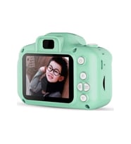 BLUE İNTER Mini 1080p Hd Kamera Çocuklar Için Dijital Fotoğraf Makinesi Cmr9 (Yeşil)