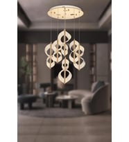 Eray Aydınlatma 1208-5+1 6 Li Sarı Led Avize