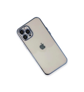 İphone 12 Pro Max Kılıf  Lensli  - Açık Mi