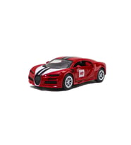 Metal Oyuncak Araba Bugatti Çek Bırak 12 Cm Kırmızı