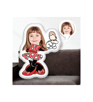 Kişiye Özel Fotoğraflı Minnie Mouse Yastık 115263 50 cm