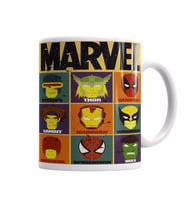 Marvel   spiderman iron man Kupa Bardak Porselen