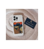 Samsung S23 Uyumlu Susam Sokağı Kurabiye Canavarı Çığlık Tablo Tasarımlı Şeffaf Kılıf