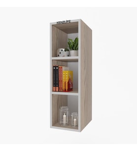 Kenzlife mutfak dolabı ıtır 090.030.30 crd 2 raflı kapaksız ofis banyo kiler evrak kitaplık