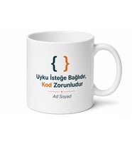 Full Stack Geliştirici Hem Front-End Hem Back-End Kod Uykusuzluk Kupa Bardak Hediye