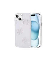 Apple iPhone 15 Uyumlu Kılıf Kabartma Figürlü Parlak Zore Eralli Silikon Kapak (Çok Renkli)