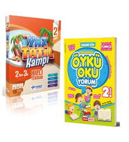 YANIT YAYINLARI 2. Sınıf Yaz Tatil Kampı + Kırmızı Beyaz Öykü Oku Yorum