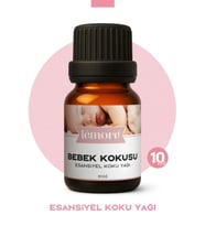 Bebek Kokusu Esansiyel Uçucu Koku Yağı Buhurdanlık Yağı Difüzör Esansı Küre 10ml