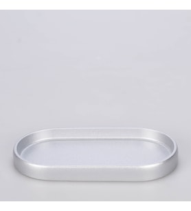 Tiny Oval Tepsi Gümüş
