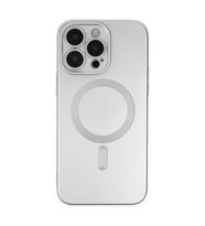Apple İphone 14 Pro Kılıf Moshi Lens Magneticsafe Silikon - Gümüş