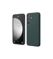 Samsung Galaxy A14 4g Kılıf First Silikon - Koyu Yeşil