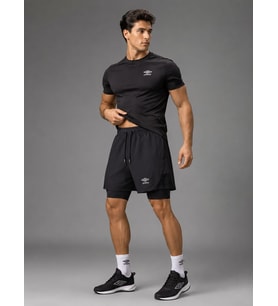 UMBRO Base Unisex Taytlı Şort/Antrenman Şortu - TM0019
