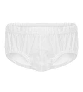12 Adet Mevsim Erkek Çocuk Penye Slip Külot Beyaz 38601