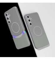 Galaxy S25 Plus Kılıf M-Safe Şarj Özellikli Mıknatıslı Zore Duble Kapak