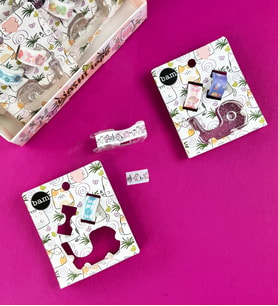 Mini Washi Tape ve Bant Kesme Seti