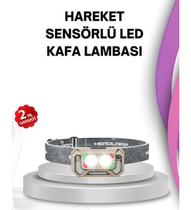 El Sallama Sensörlü LED Far Ayarlanabilir Işık Açısı