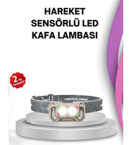 El Sallama Sensörlü LED Far Ayarlanabilir Işık Açısı
