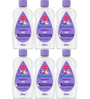 Johnsons Baby Bebek Yağı 300ML Bedtime (Uyku Rutini) (6 Lı Set)