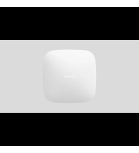 Ajax Hub2 Plus, Kablosuz, Görsel Doğrulamalı, Alarm Paneli, Beyaz