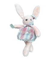Kulaklı Elbiseli Tavşan Uyku Arkadaşım Peluş Oyuncak 55 Cm