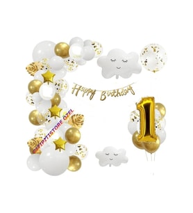 Çıtıpıtıstore 1 Yaş Doğum Günü Balon Seti
