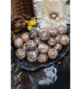Sertifikalı Riyolit Taşı Kütle (leopardite) (Çok Renkli)