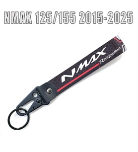 Nmax Anahtarlık Tekstil Karabinalı Nmax Logo Baskılı